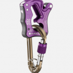 Climbing Technology Kit Click Up + Mosquetón (Violeta)