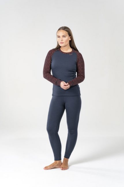 Devold Duo Active Merino 205 Women Ink Beetroot