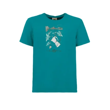 E9 Bond T-shirt Turquesa