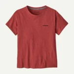 Patagonia Women's P-6 Logo Responsibili-Tee® Roja - Imagen 2